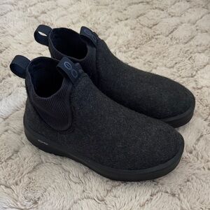 Black Slip-On Shoes